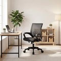 Ergonomic Swivel Office Chair with Adjustable Lumbar, Height & Tilt Support